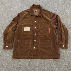 Izzue Army Corduroy Jacket IZ-X04-ARMY Brown Union Made Medium Rare Mil-spec